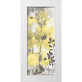 White Modern Wood Framed Art Print L676692