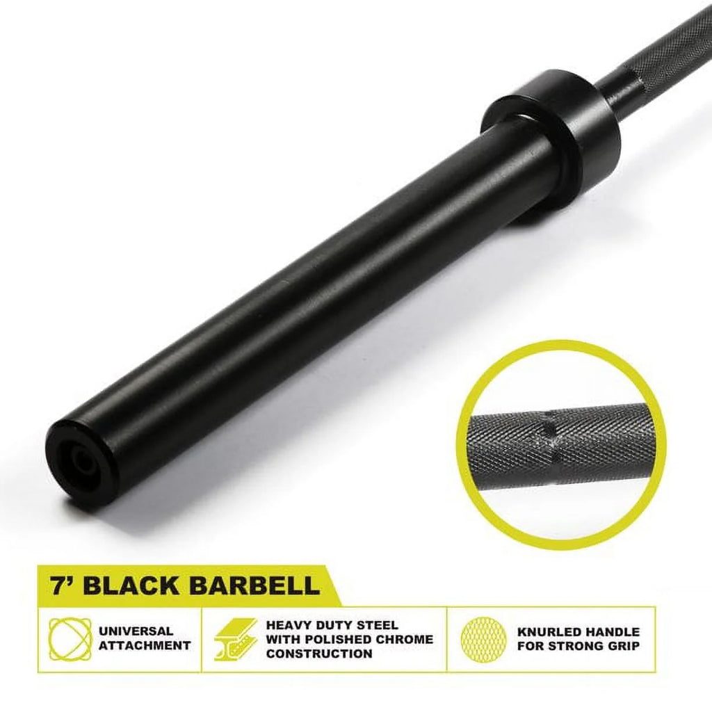 2-Inch Olympic Barbell Weight Bar 7ft 700-Pound Capacity Z6310