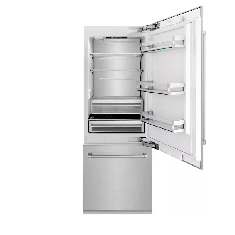 2-Door Bottom Freezer Refrigerator with Water and Ice Dispenser Z68020