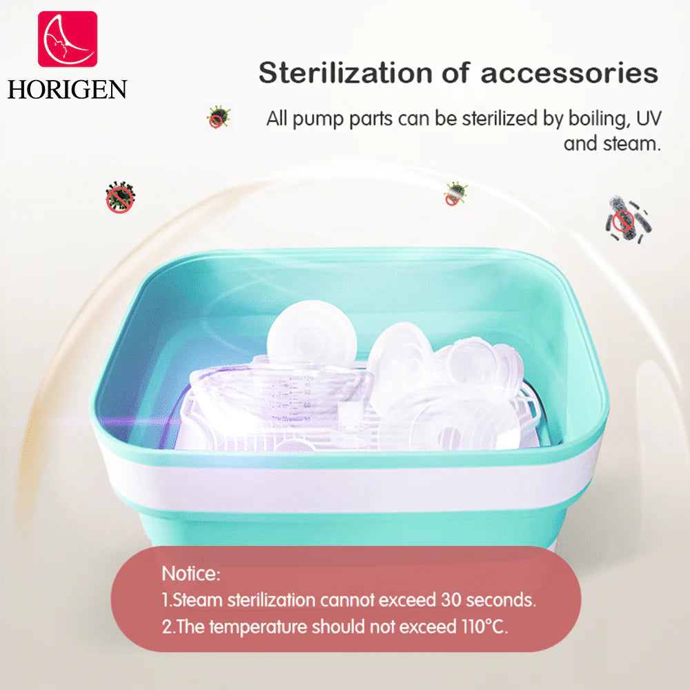 Double White Electric Wearable Breast Pump B684