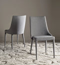 Modern Upholstered Side Chair Set of 2 B41710