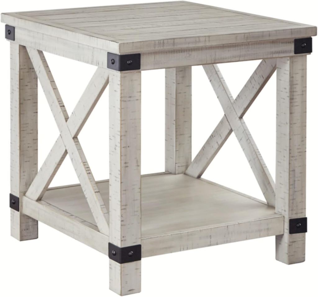Whitewash End Table N85208
