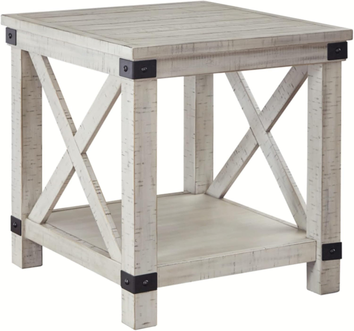 Whitewash End Table N85208