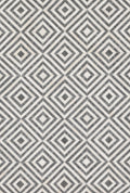 Charcoal Ivory 9'3 x 13' Rug D950