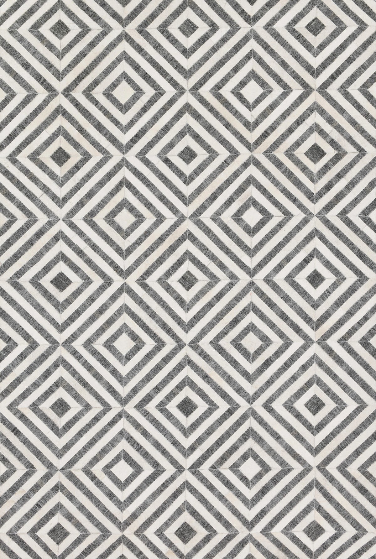 Charcoal Ivory 9'3 x 13' Rug D950