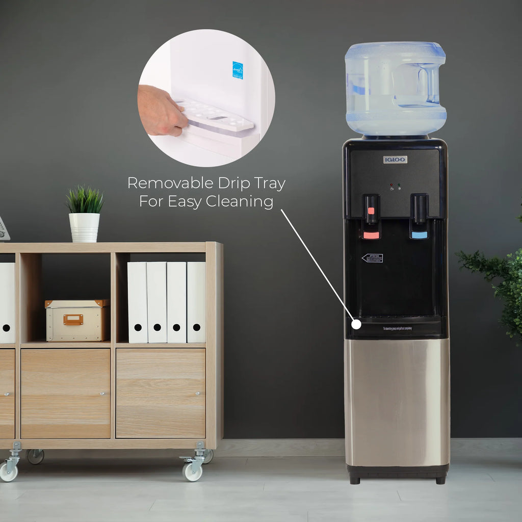 Black Top Loading Water Dispenser N166