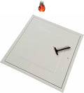 White Fire Resistent Loft Hatch Door T8962
