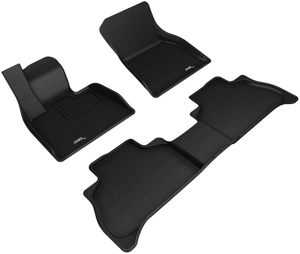 All-Weather Floor Mats Custom Fit Car Floor Liners Black K464391