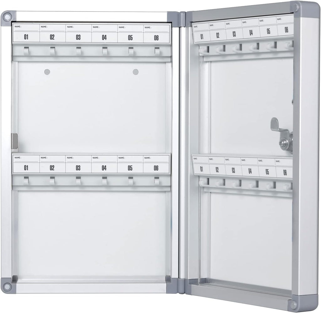 Key Lock Box, Key Cabinet Wall Mount with Key Tag S892