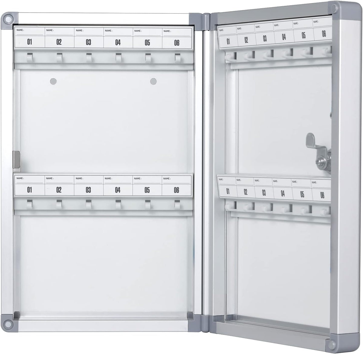 Key Lock Box, Key Cabinet Wall Mount with Key Tag S892