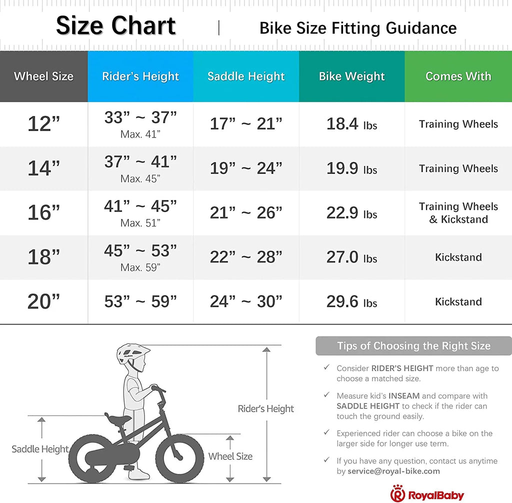 16-inch Kid's Bike Blue with two hand brakes M7127