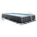Rectangular Above Ground Swimming Pool Set F8214