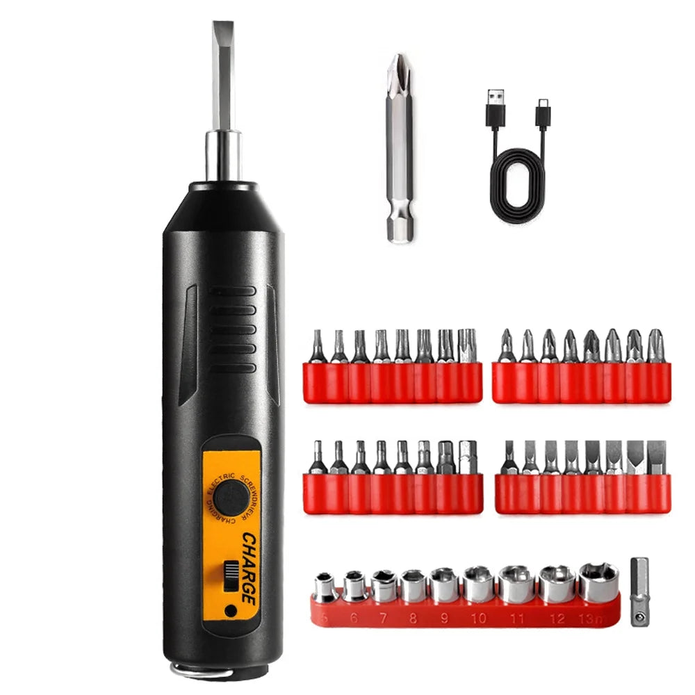 Electric Screwdriver USB Tool Set C406