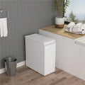 White Bathroom Storage Cabinet H80997