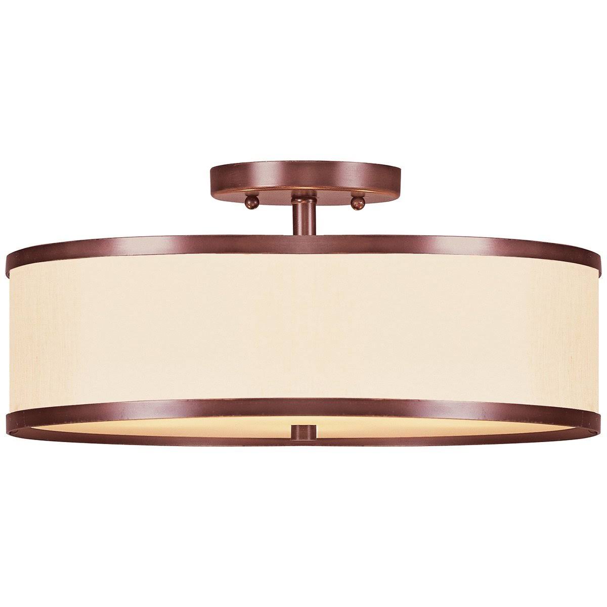 Bronze 3 Light Ceiling Mount I7465