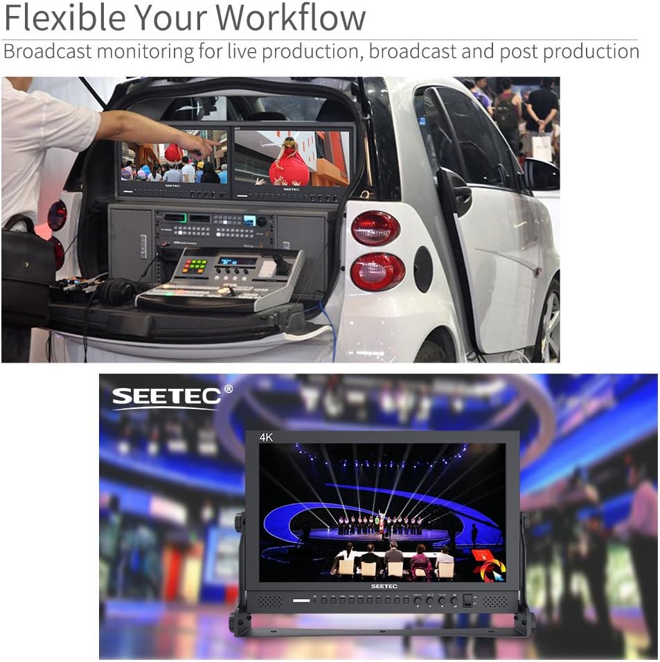 17.3 Inch 1920x1080 Desktop Monitor with 3G-SDI HDMI AV YPbPr R319932