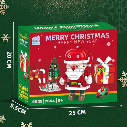 750 Piece Christmas Building Blocks Set with Christmas Tree and Gift Box W662158