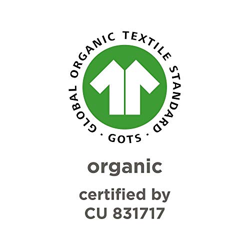 100% Organic Cotton Jersey Knit Reversible Quilt Blanket, 37 x 46 Inch D54880
