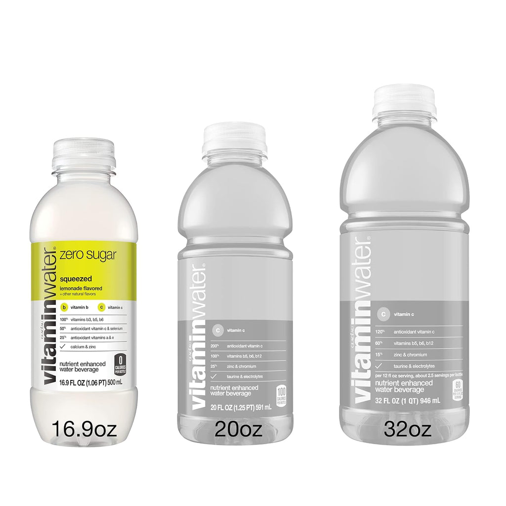 16.9 Fl Oz (24 Count) Electrolyte Enhanced Lemonade Water K399