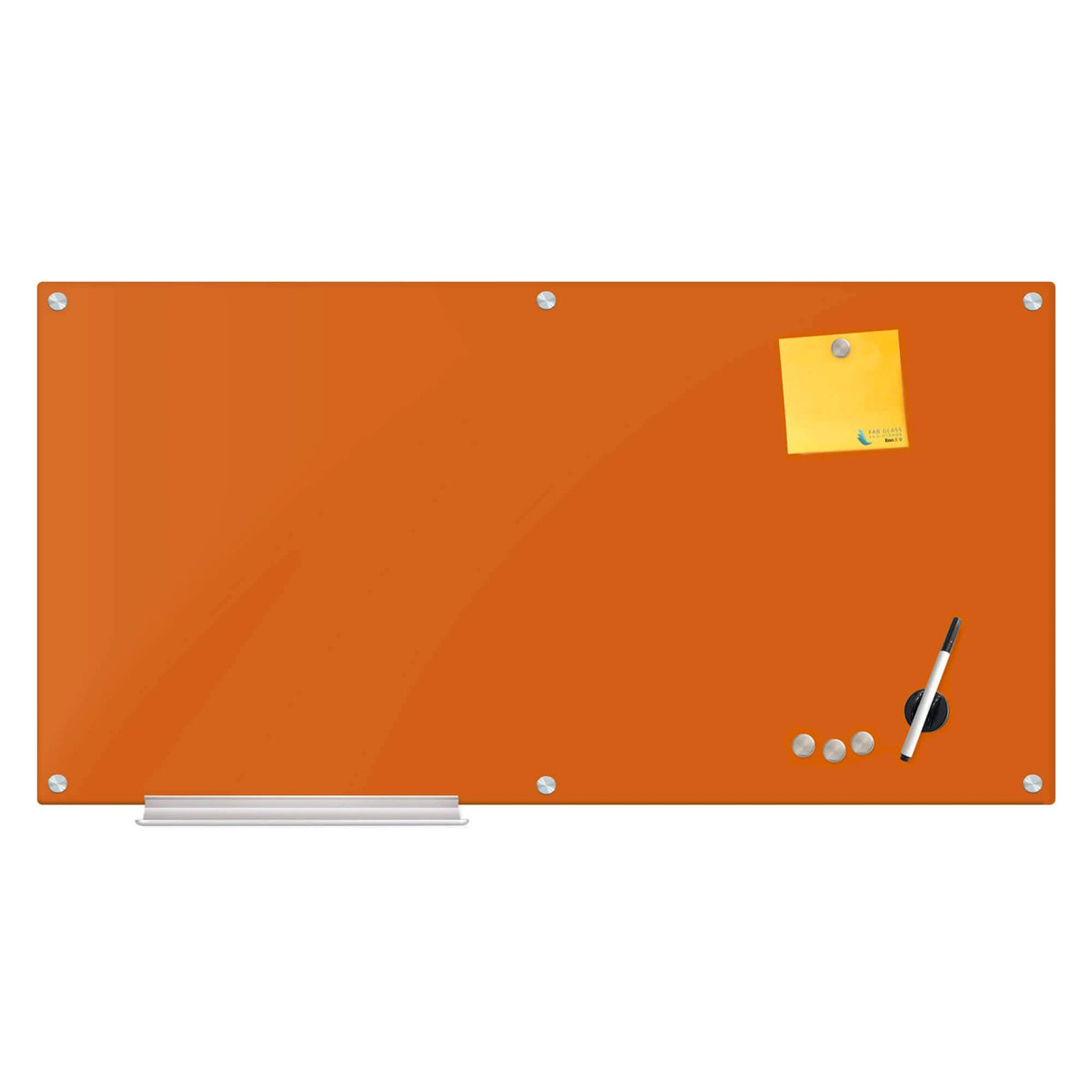 Peach Glass Board 48x22 Inches Q428