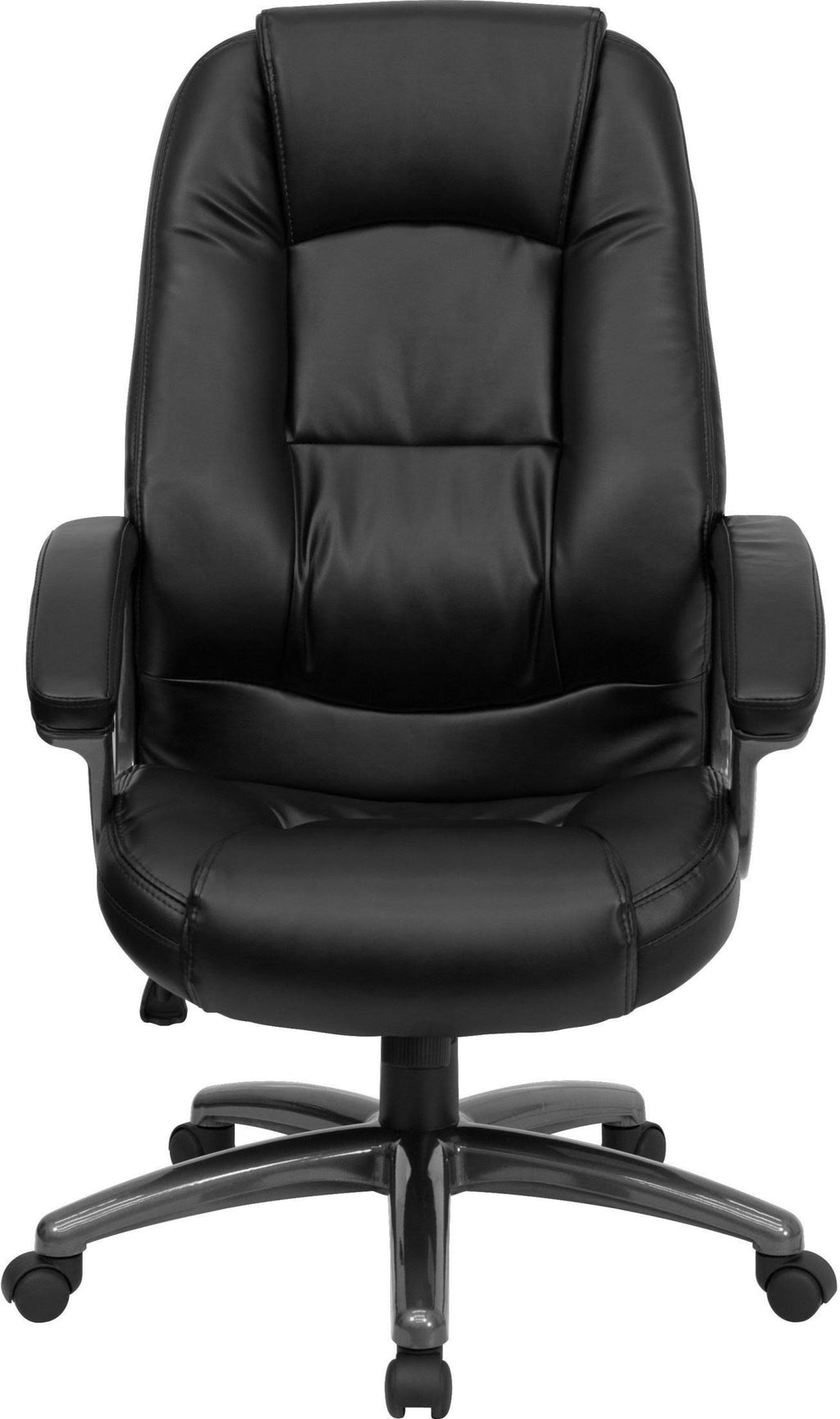 Black Contemporary Adjustable Height Swivel Executive Chair D48985