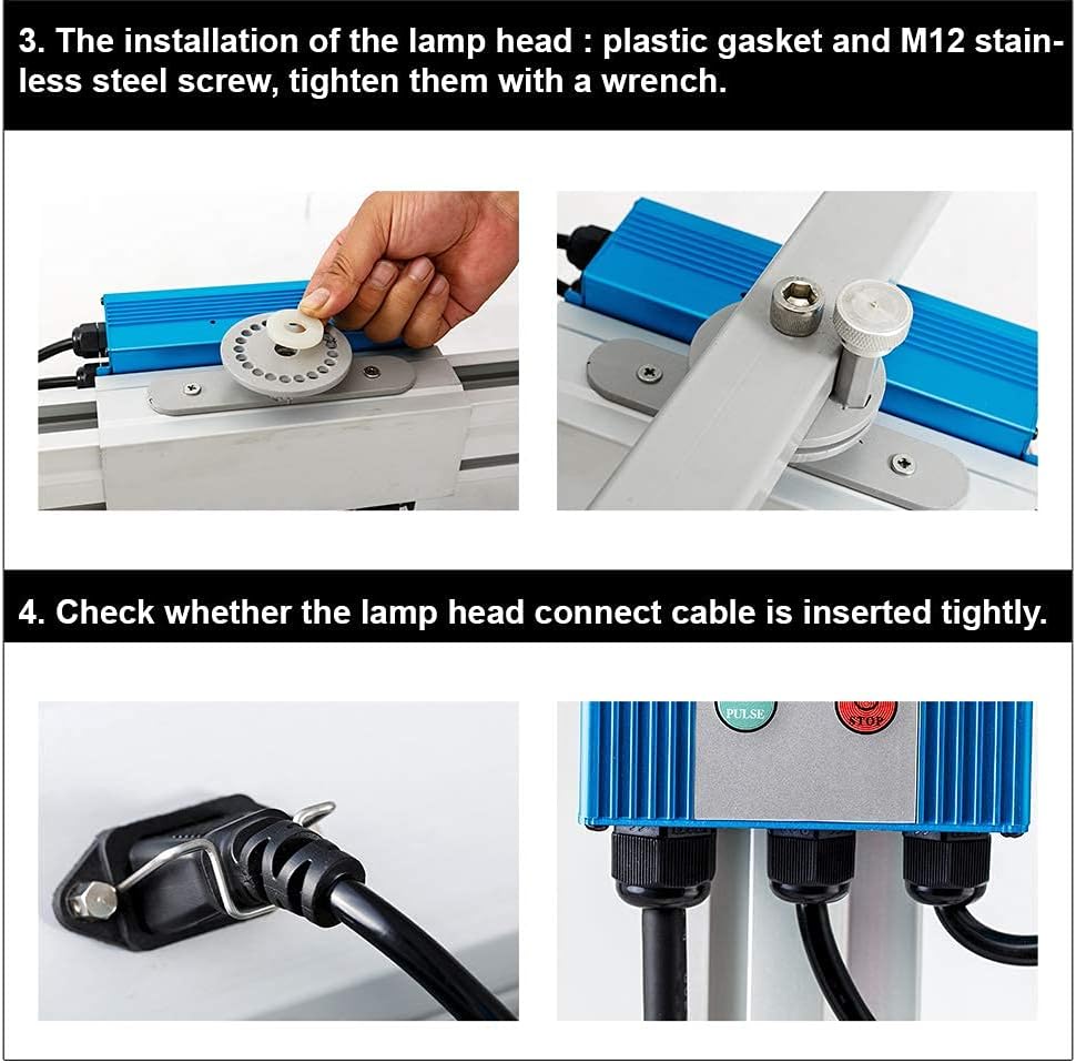 2000W Infrared Paint Curing Lamp with Stand H299