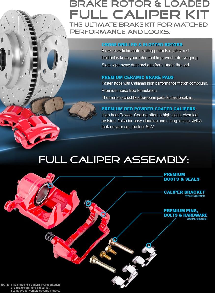 Brake Disc Rotors and Metallic Brake Pads A26759