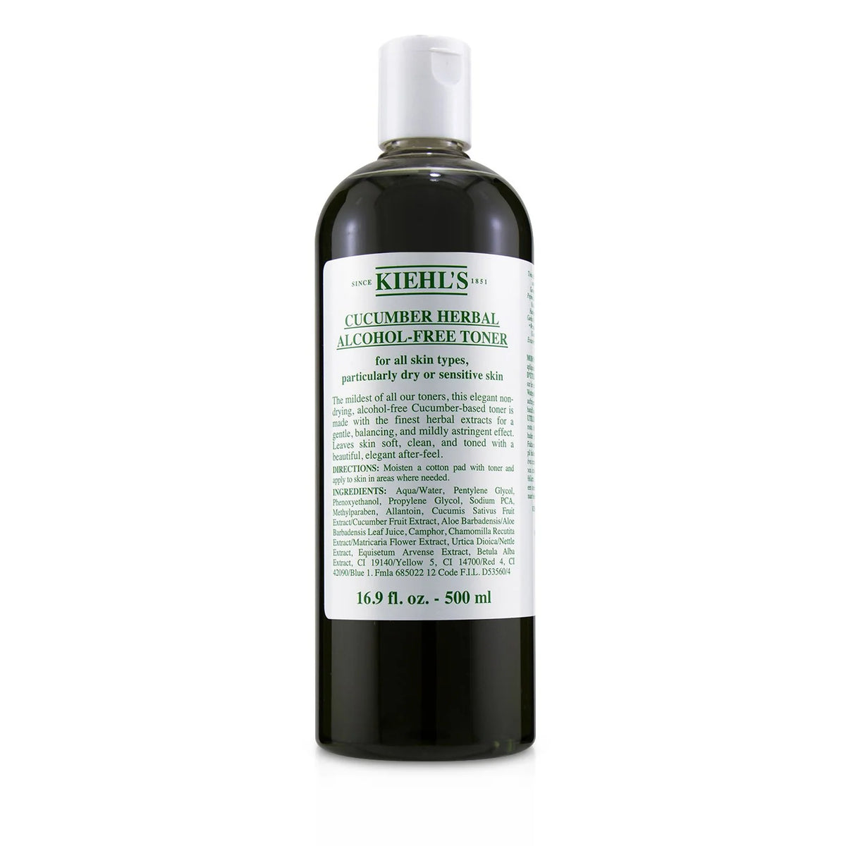 Alcohol-Free Cucumber Herbal Toner 500ml C74359