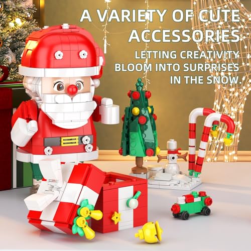 750 Piece Christmas Building Blocks Set with Christmas Tree and Gift Box W662158