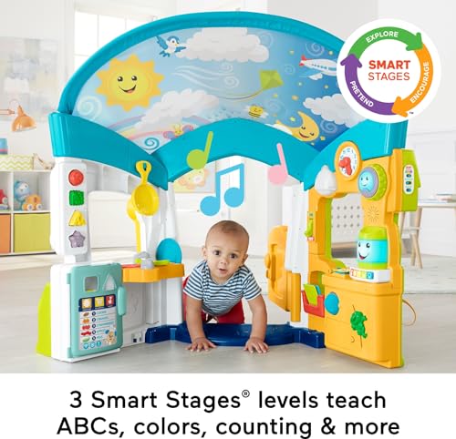 Baby & Toddler Toy Smart Learning Home Playhouse with Lights Sounds & Activities C76790