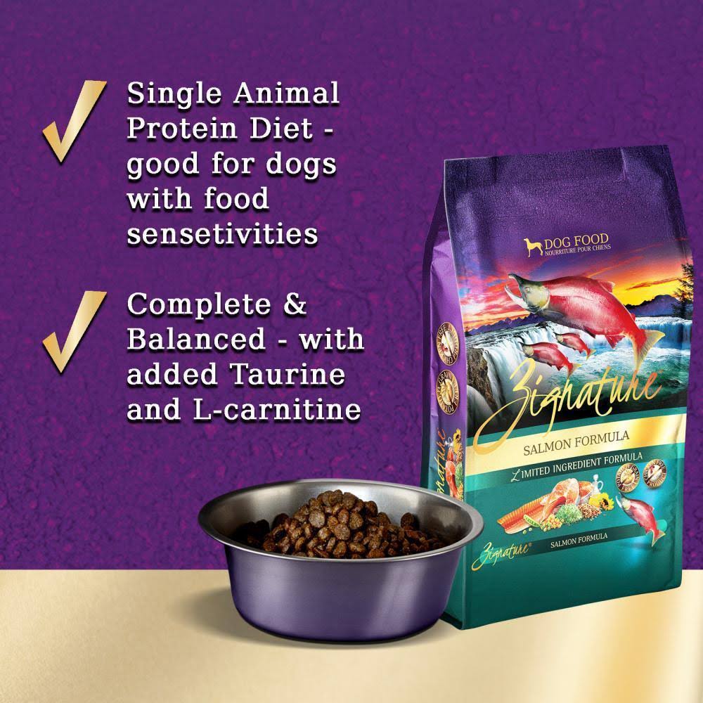 Limited Ingredient Salmon Formula Dry Dog Food 27-lb V90903
