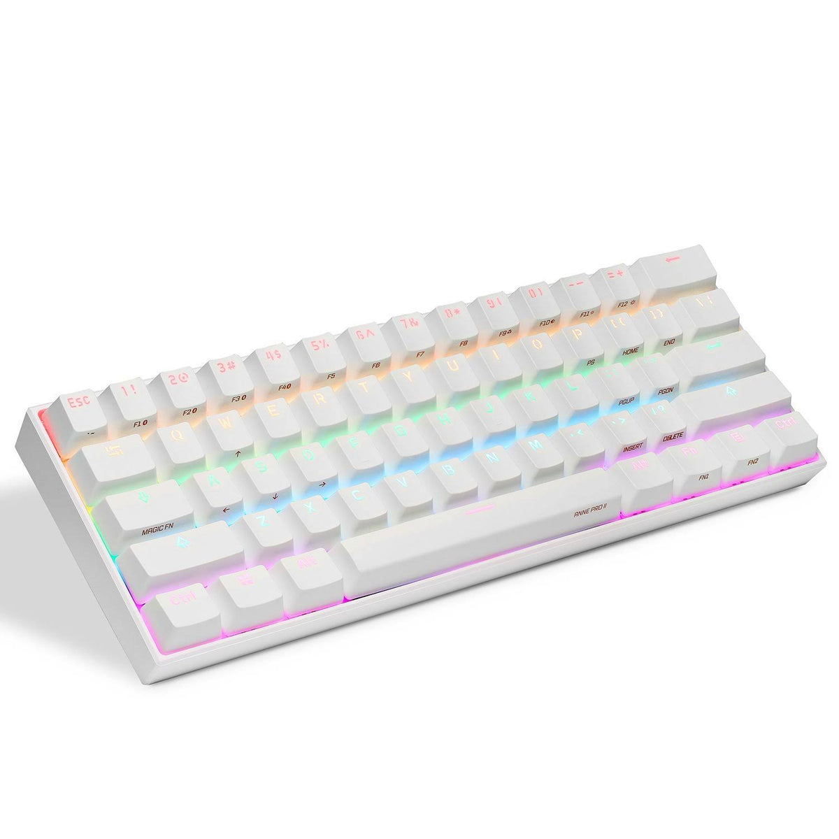 White 60% Wired/Wireless Mechanical Keyboard Y97027