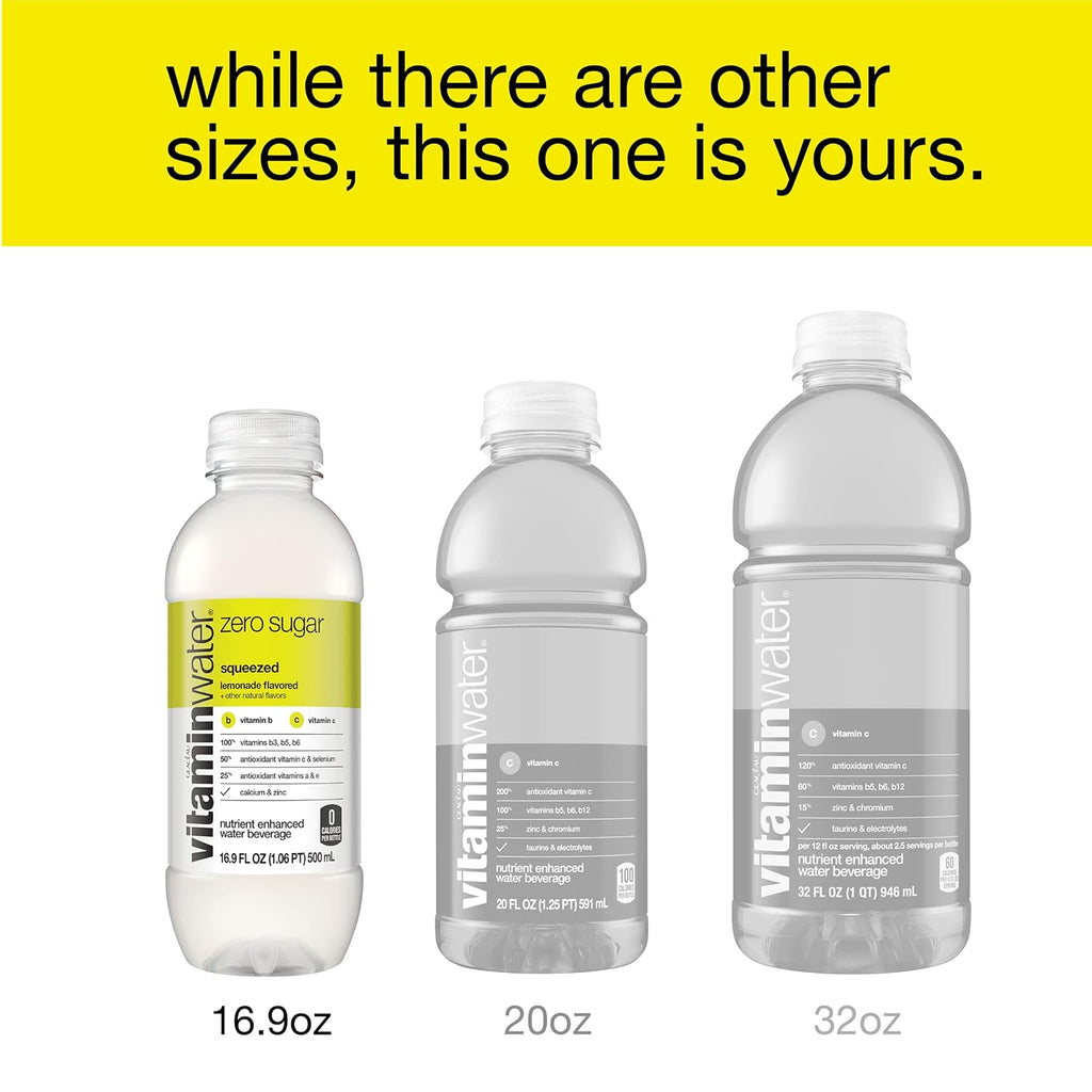 16.9 Fl Oz (24 Count) Electrolyte Enhanced Lemonade Water K399
