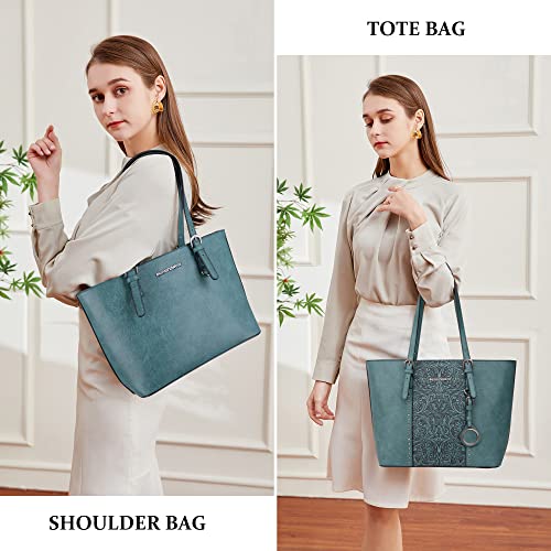 Large Embossed Tote Bag and Handbags Set 2Pcs M420