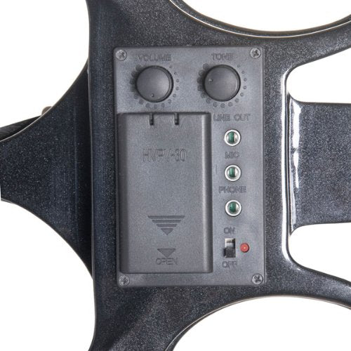 Solid Wood Electric Violin with Ebony Fittings V372243