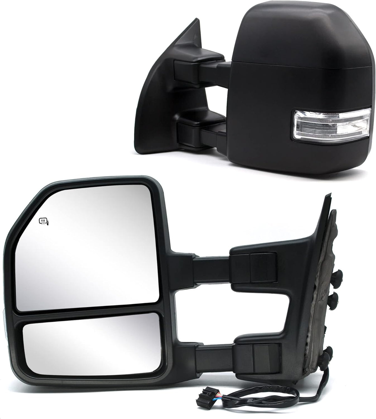 Black Power Heated Towing Mirror X92411