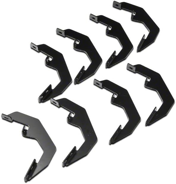 Black Side Step Bars L643