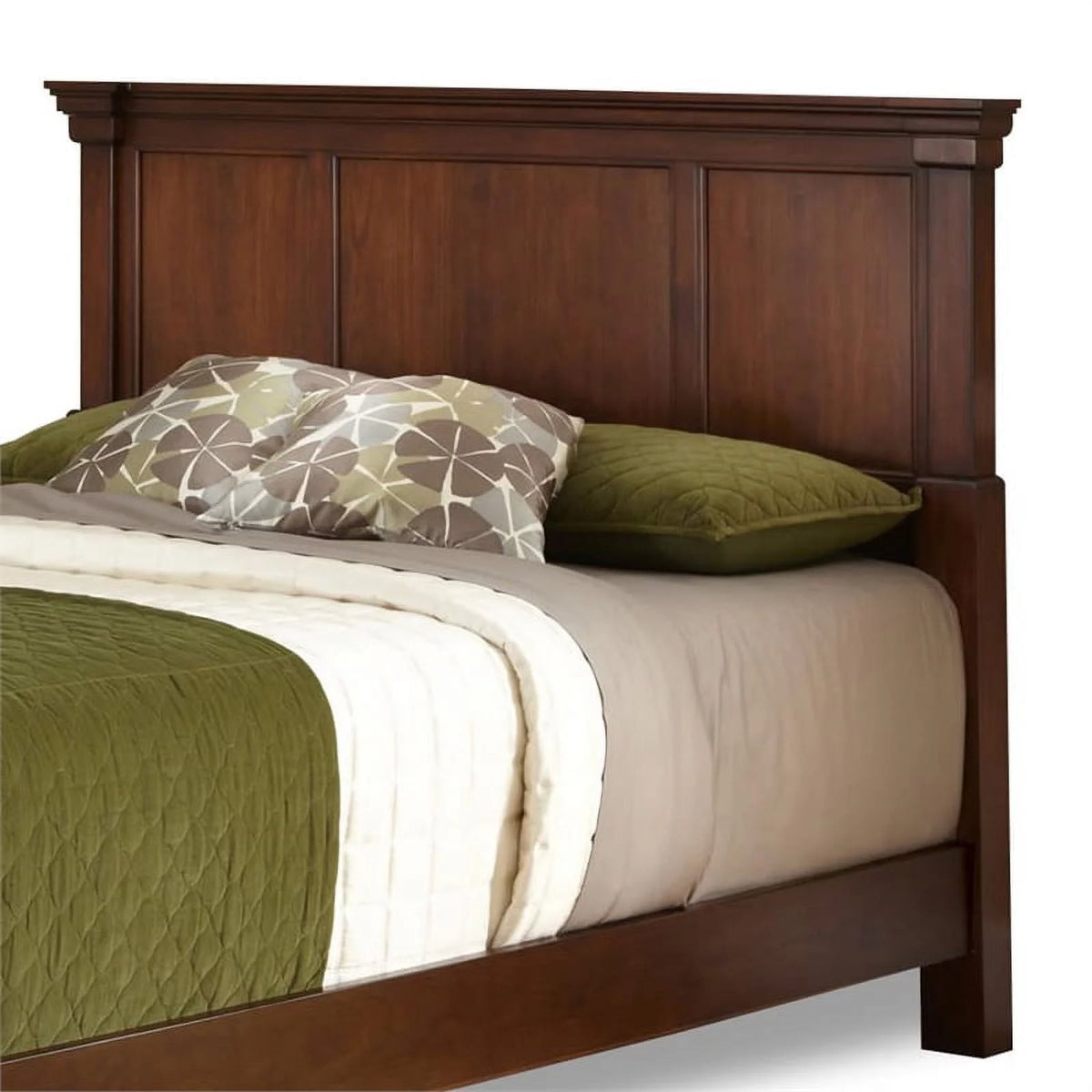 Brown Wood King Headboard S7181