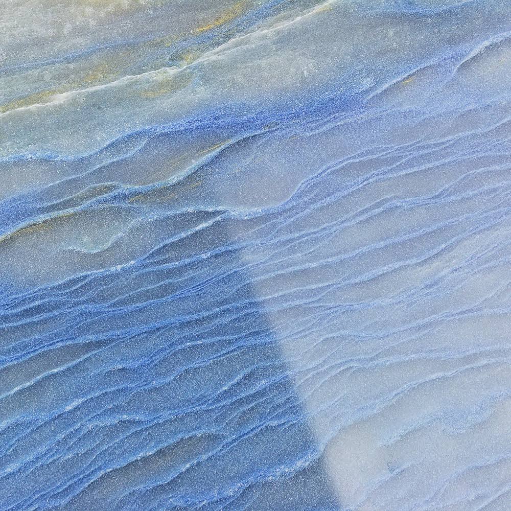 Blue 12x12 Polished Marble Mosaic Tile K179