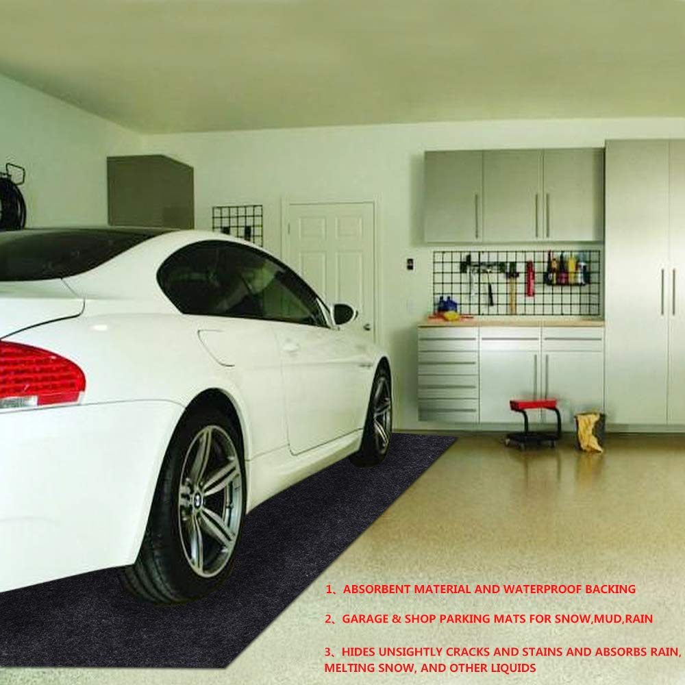 Absorbent Waterproof Washable Garage Floor Mats I95432
