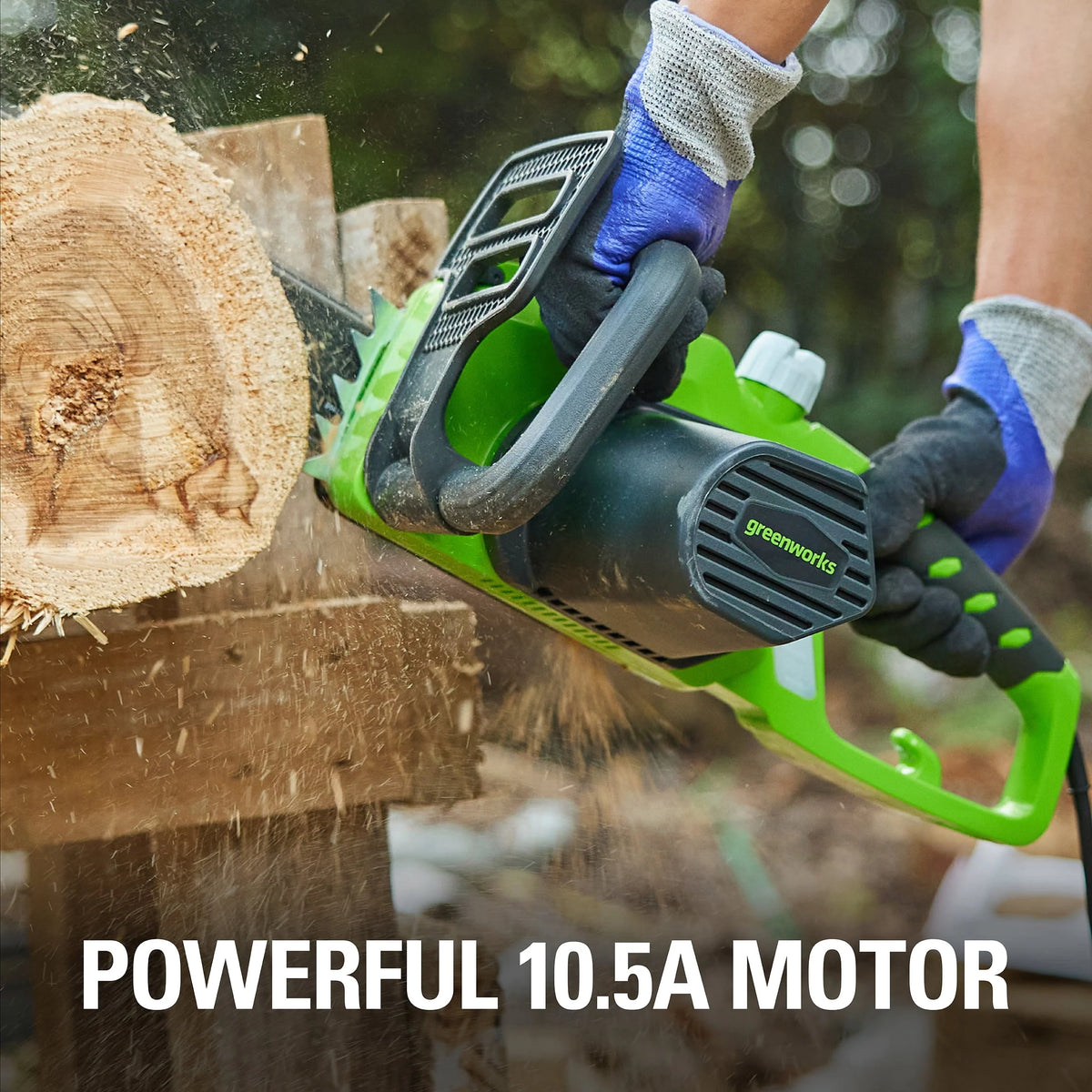 14 Corded Electric 10.5 Amp Chainsaw Q211114