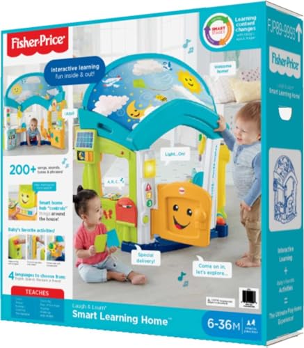 Baby & Toddler Toy Smart Learning Home Playhouse with Lights Sounds & Activities C76790