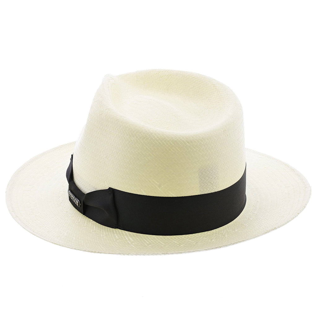 Shantung Straw Fedora Hat Q2514