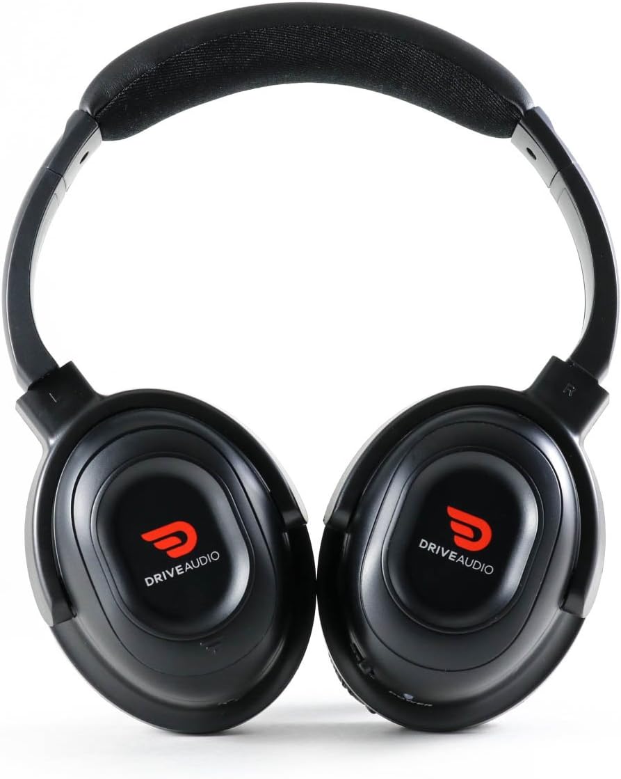 Headphones with Hard Shell Travel Case Y4228