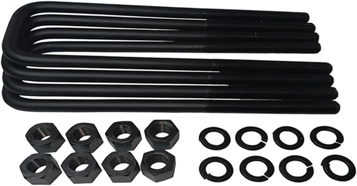 Adjustable 1 - 3 Front Lift Forged Steel Torsion Keys & 2 Rear Lift Kit + Shock Extenders 4WD 4x4 8-Lug E828654