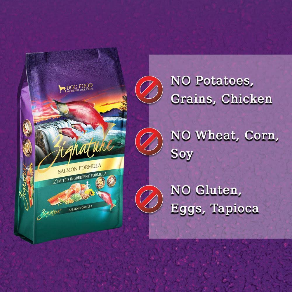 Limited Ingredient Salmon Formula Dry Dog Food 27-lb V90903