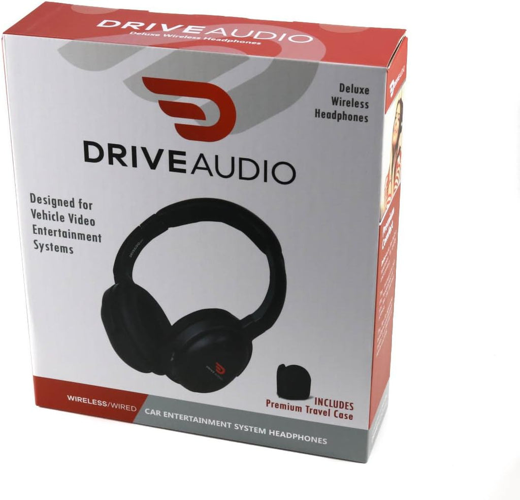 Headphones with Hard Shell Travel Case Y4228