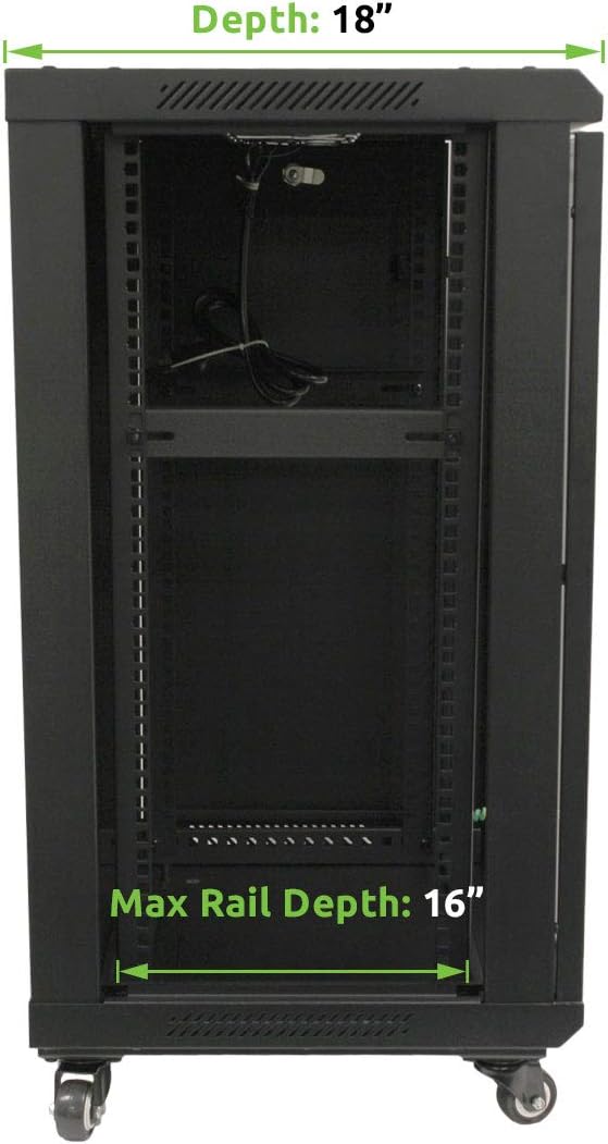 15U Wall Mount Network Server Cabinet Rack R3982