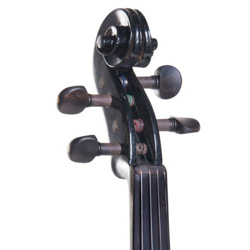 Solid Wood Electric Violin with Ebony Fittings V372243