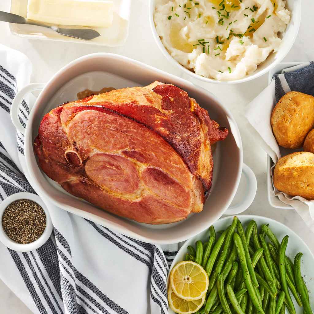 4.5 - 15.8 lb Bone in Ham T6558